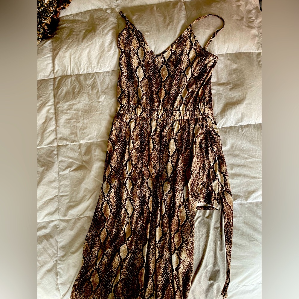 Snake Skin Dress/Romper
